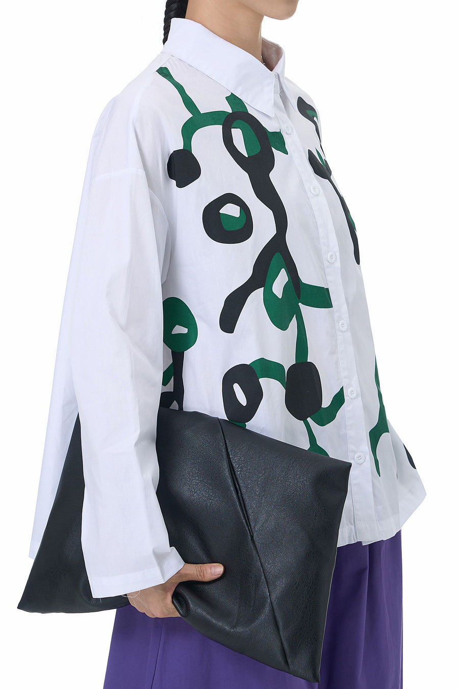 Bond Print Full Sleeve White Shirt - Image 3